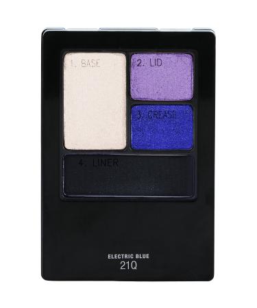 Maybelline New York Expert Wear Eyeshadow Quads  Electric Blue  0.17 oz.