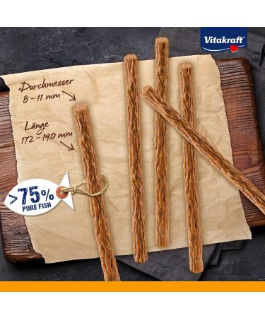 Vitakraft Dog Snack Trout Fish Sticks 50 Pieces (15g Pack) Healthy Treats for Dogs International Shipping Available - Buy Online on SooperMarket.com