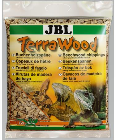 JBL beech wood chips TerraWood 71016 substrate for dry and semi-dry terrariums 5 l
