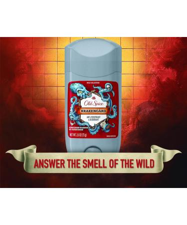 Old Spice Krakengard Antiperspirant & Deodorant 2.6 oz - Wild Collection - Buy Online on SooperMarket.com