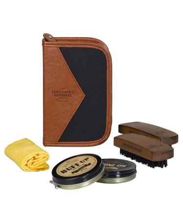 Gentlemen's Hardware Shoe Shine Kit | Charcoal