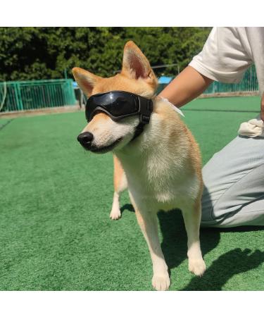 Dog Sunglasses | UV Protection Goggles for Small/Medium Dogs - Comfortable, Adjustable & Windproof Pet Eyewear - Buy Online on SooperMarket.com