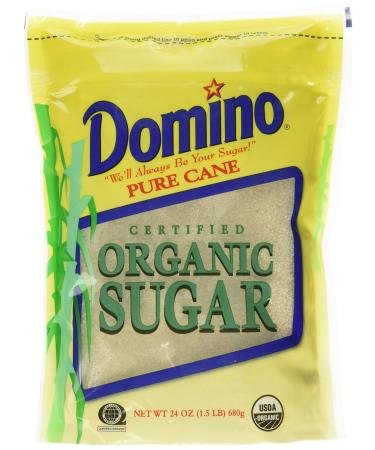 Domino Pure Cane Organic Sugar - 24 oz