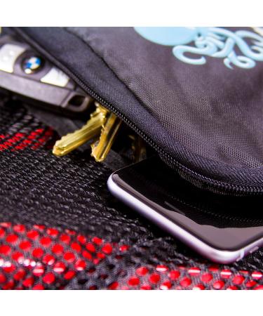 Kraken Aquatics Compact Mesh Gear Bag - Ideal for Scuba Diving, Snorkeling, Swimming, Beach & Sports - Black - Buy Online on SooperMarket.com