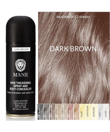 Mane Hair Thickening Spray Duo Pack 6.76 fl oz (Dark Brown) - Buy Online on SooperMarket.com
