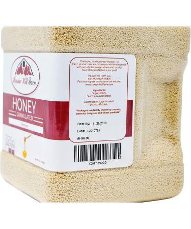 Hoosier Hill Farm Granulated Honey Crystals 1.5 lb - Natural Sweetener for Tea, Baking & Cooking - Buy Online on SooperMarket.com