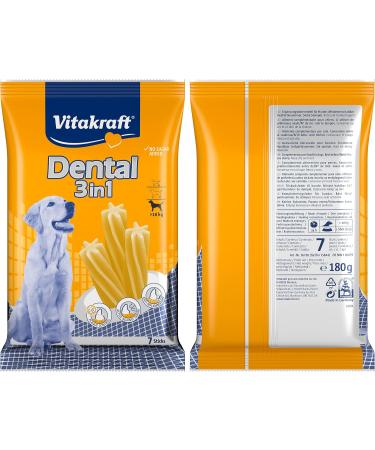 Vitakraft Dog Dental Care Snack Multipack 3in1 for Medium Dogs - 720g | Best Dental Treats for Oral Health - Buy Online on SooperMarket.com
