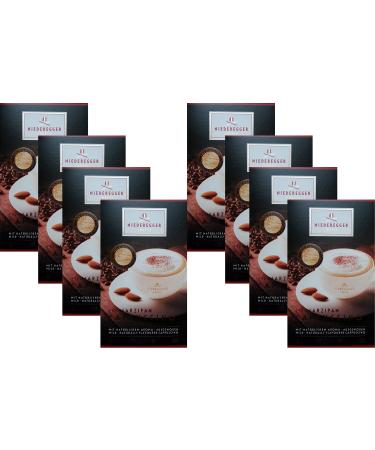 JG Niederegger Marzipan Cappuccino value pack of 8 (8x220g/80 bags)