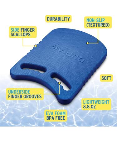 Junior Kickboard Buoy for Youth & Toddlers | Swimming Aid & Training Board for Kids | Learn to Swim in Pool & Open Waters | EVA Material & BPA Free - Blue - Buy Online on SooperMarket.com