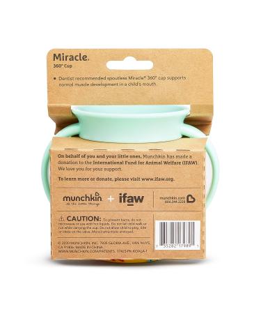 Munchkin Miracle 360 Wildlove Trainer Cup 6 Oz - Koala | Leak-Proof Sippy Cup - Buy Online on SooperMarket.com