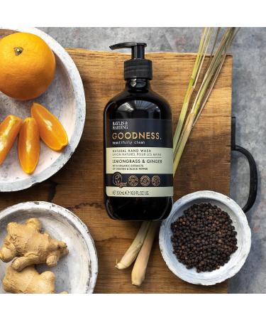 Baylis & Harding Goodness Lemongrass & Ginger Toiletries Bundle - 6 x 500ml Hand Wash & Body Wash Bottles - Vegan Friendly - Buy Online on SooperMarket.com