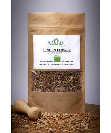 Linden Flower Tea Loose Dried Herb Lime Bushes/Lungs Detox Tilia Cordata - Herbal Remedies by J. - Lipa kwiat