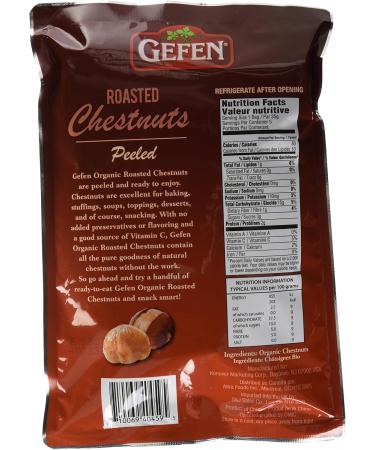 Gefen "Grab N' Go" Whole Roasted Peeled Chestnuts 1.23 oz Bags 5 Count - Buy Online on SooperMarket.com