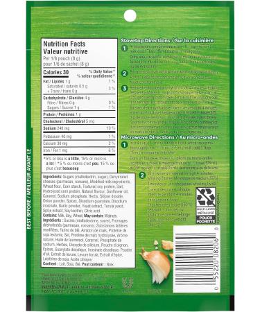 Knorr Pasta Sauce Mix for a rich and creamy pasta sauce Carbonara no artificial flavours 48 g 24 count - Buy Online on SooperMarket.com
