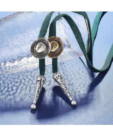 NBEADS 3 Sets Bolo Tie Findings  Bolo Tie Tips Replacement End Caps Kit  Bolo Tie Buckle Accessories with 6 Pcs Alloy Cord End and 3 Pcs Iron Bolo Tie Slide Clasps for Bolo Tie Making 6 Pcs End Caps+ 6 Pcs Slide Clasps - Buy Online on SooperMarket.com
