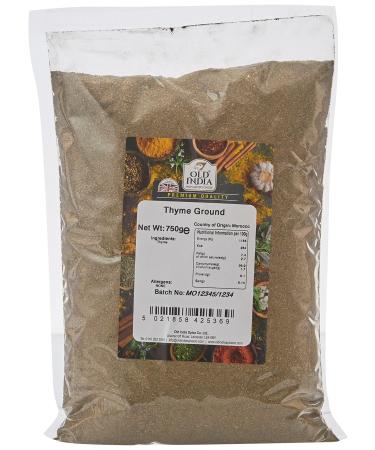 Old India Thyme Ground 750 g 750 g (Pack of 1)