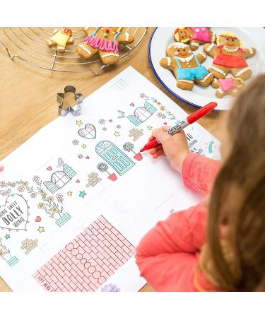 Craft & Crumb Dolly Biscuit Baking & Decorating Kit - Gingerbread Men and Women Summer Activity for Kids 3 & Up - Buy Online on SooperMarket.com