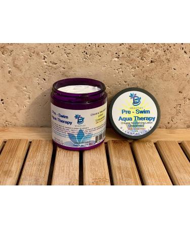 Diva Stuff Pre-Swim Aqua Therapy Chlorine Neutralizing Body Lotion 8oz - Made in USA | Protects Skin from Chlorine & Salt Water | Unscented - Buy Online on SooperMarket.com
