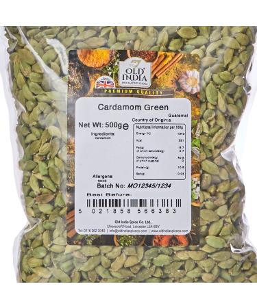 Old India Green Cardamom Pods 500 g 500 g (Pack of 1)