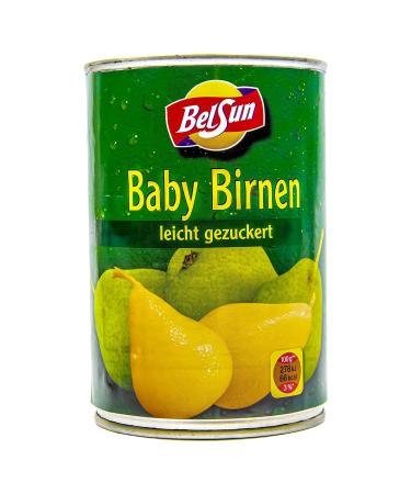 Buy Whole Baby Pears in Light Syrup | 6 Cans of Tender Summer Fruit - 425g | Top Quality Spanish Pears - Buy Online on SooperMarket.com