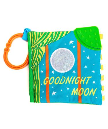 KIDS PREFERRED Goodnight Moon Soft Book with On The Go Clip  5 Inches