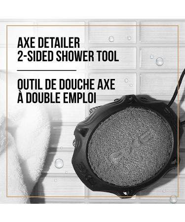 Axe Detailer 2-Sided Shower Tool | Dual Action for a Refreshing Clean - Buy Online on SooperMarket.com