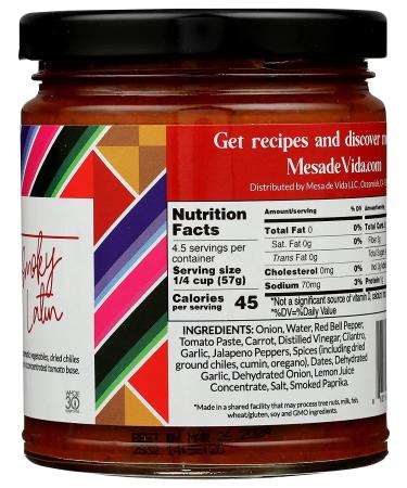 Smoky Latin Cooking Sauce & Seasoning Sauce | Whole30 Approved Gourmet Recipe Starter Blend - Vegan  Vegetarian  Plant-Based  & Paleo â 9 oz Jar - Buy Online on SooperMarket.com
