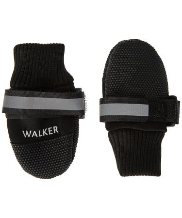 TRIXIE warm lined and water-repellent dog shoes "Paw protection Walker Care Comfort XS 2 pcs. black" - 19470 black XS