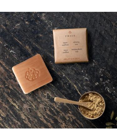 Prija Softening Soap with Vegetable Glycerin - Hydrating Vegan Soap | 100% Recycled Packaging | International Shipping - Buy Online on SooperMarket.com