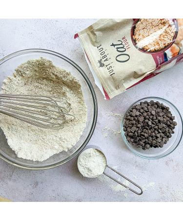 Just About Foods Oat Flour 2 lb - Vegan & Non-GMO - Buy Online on SooperMarket.com