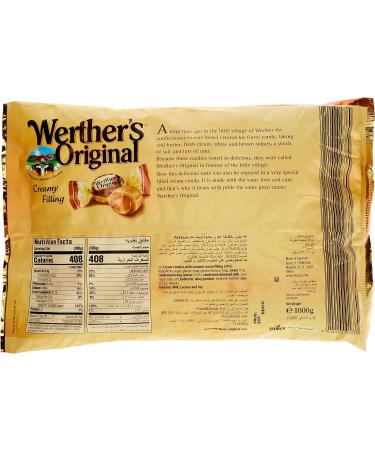 Werthers Original Cream Candies 1kg Pack of 1 & Werthers Original Creamy Filling Candies 1kg - Buy Online on SooperMarket.com