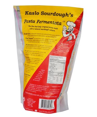 Kaslo Sourdough Pasta Combo: High Protein Vegan Food with Probiotics | Easy Digestion Superfood | Classic Rotini & Radiatori Pack - Buy Online on SooperMarket.com