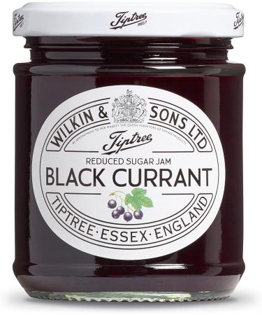 Wilkin & Sons Tiptree Black Currant Reduced Sugar Jam / 6 x 200g jars/Vegetarian Vegan Coeliac friendly/Gluten-Free/Made in the UK - Buy Online on SooperMarket.com
