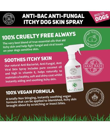 Cooper And Gracie Antibacterial Anti Fungal Itchy Dog Spray - Itch Sooth - Animal Skin Itch 250ML - Buy Online on SooperMarket.com