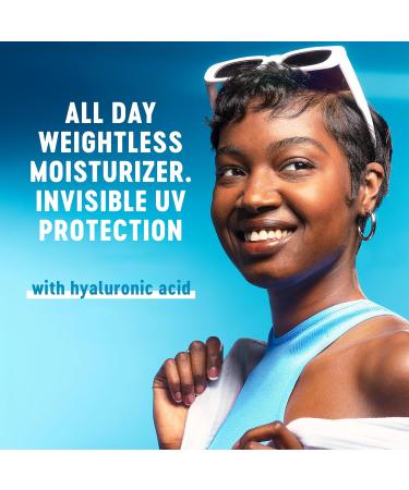 Bior UV Aqua Rich Weightless Moisturizer with SPF 50 | Dermatologist Tested Face Cream with Invisible UV Protection | 50mL - Buy Online on SooperMarket.com