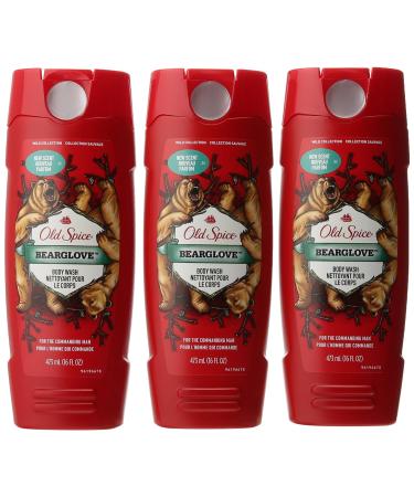 Old Spice Wild Collection Bearglove Bodywash 16 Fl Oz (Pack of 3) - Buy Online on SooperMarket.com