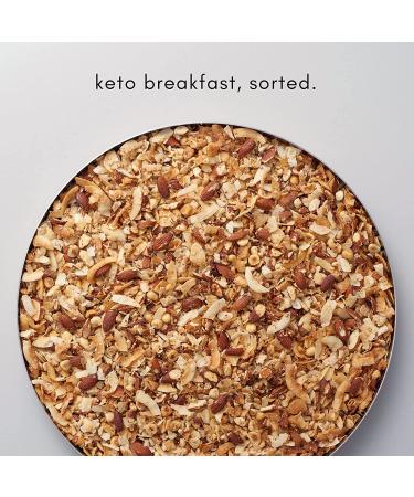 Keto Hana Keto Nut Granola (11oz) - Coconut & Almond | Plant Based, Low Carb, Low Calorie, High Protein (2g Net Carbs) - Buy Online on SooperMarket.com
