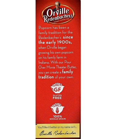 Orville Redenbacher's Pour Over Movie Theater Butter Microwave Popcorn 9.9 oz - Buy Now - Buy Online on SooperMarket.com