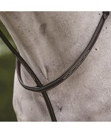 Fancy Stitched Brown Pony Standing Martingale II - Collegiate Quality - Buy Online on SooperMarket.com
