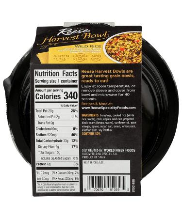 Reese Harvest Bowl Wild Rice (Pack of 8) - Nutritious and Convenient Meal Option - Buy Online on SooperMarket.com