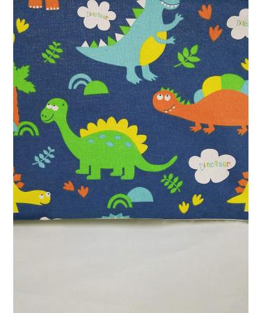 ACMUUNI REC Canvas Laundry Hamper with Handles - Waterproof Cotton Storage Organizer for Kids Toys - Blue Dinosaur Design - Buy Online on SooperMarket.com