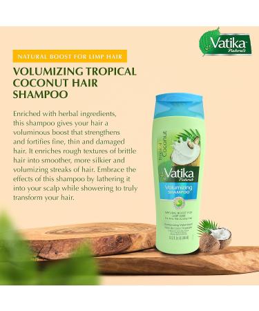 Dabur Vatika Naturals Coconut Shampoo & Conditioner Set | Best International Shipping - Buy Online on SooperMarket.com