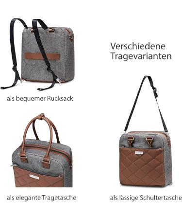 ABC Design Diaper Bag Explore - 2in1 Baby Diaper Backpack & Casual Baby Bag with Changing Pad & Bottle Holder - Asphalt - Buy Online on SooperMarket.com