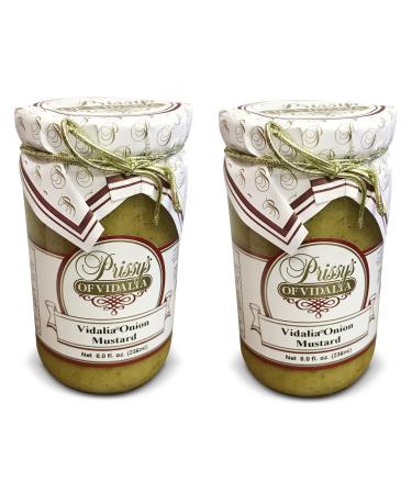 Prissy's of Vidalia Onion Mustard, 8 Ounce (Pack of 2)
