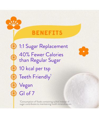 BONRAW Silverbirch Xylitol Sugar 1KG - Natural Alternative Sweetener for White Sugar - Pack of 1 - Buy Online on SooperMarket.com