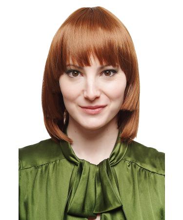 WIG ME UP - 2303-30 Ladies wig bob short layered dark red blonde