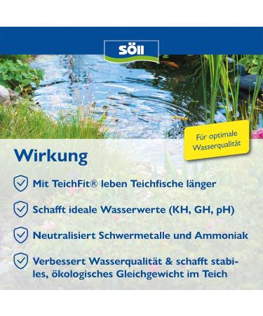 S ll Teichfit Basic Care 500g - Year-Round Pond Water Stabilizer for Garden & Koi Ponds - Buy Online on SooperMarket.com
