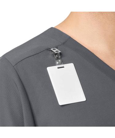 WonderWink AERO Men's Scrub Set + Badge Reel Black 5X-Large - V-Neck Top & Cargo Pant - Buy Online on SooperMarket.com