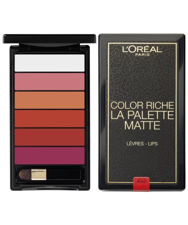 L'Or al Paris Lip Palette Lipstick Palette Matte Bold 1 pack (1 x 6 g)