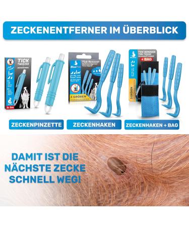 Bluepet 3 Set Tick Hooks for Dogs Cats Horses & Humans - Proven Tick Remover Alternative to Tweezers - Pink Tick Protection & Agent - Buy Online on SooperMarket.com